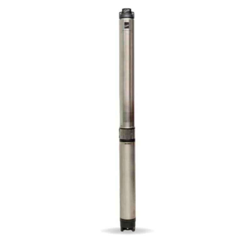 Kirloskar 1HP 10 Stages Single Phase Borewell Submersible Pump, NEO 60-1010