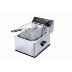 Khushi Udyog 3250W 8 Litre Stainless Steel Silver Electric Deep Fryer