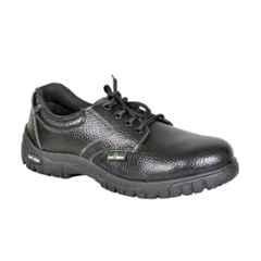 Safe Ride Magnum Synthetic Leather Steel Toe Black Safety Shoes, Size: 11