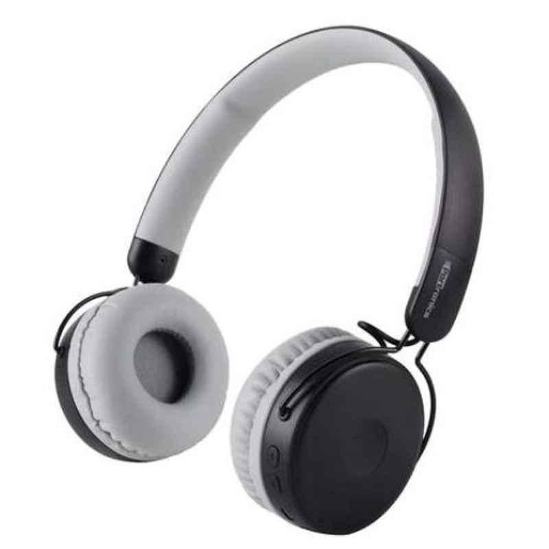 Portronics Muffs M Grey Bluetooth Headphone with Mic, POR 1073