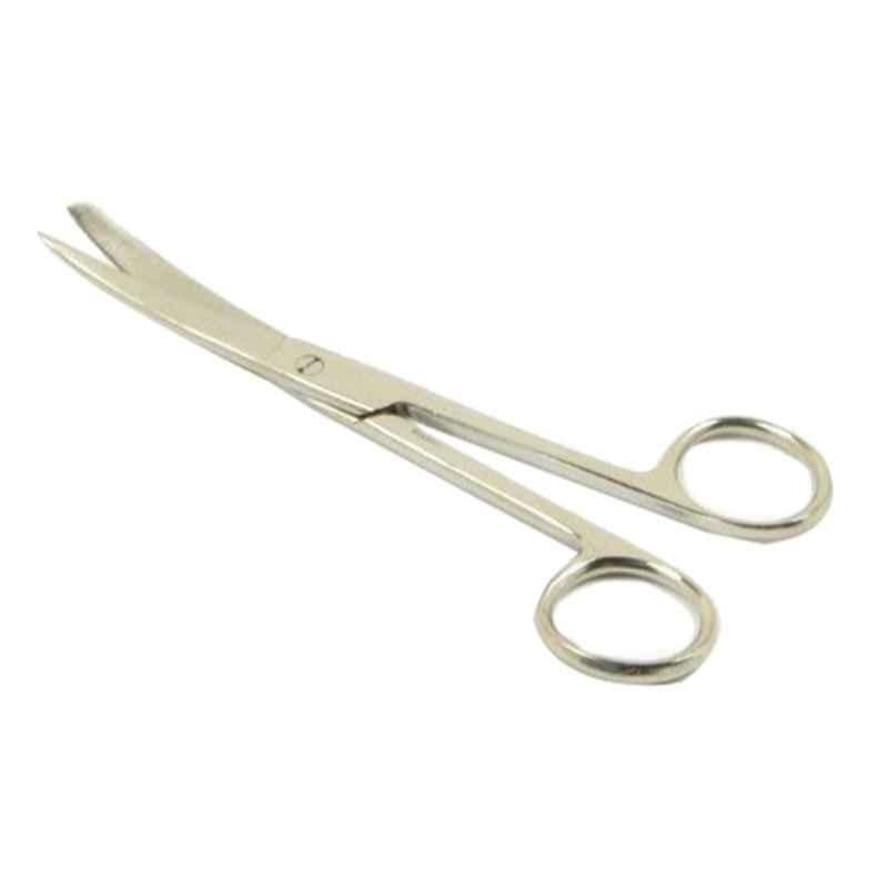 Forgesy NEO25 5 inch Silver Stainless Steel Blunt Sharp Curved Dressing Scissor