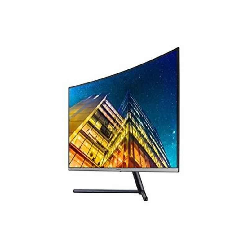Samsung 31.5 inch UHD Sleek Curved Monitor with Three Side Bezel Less, LU32R590CWWXXL
