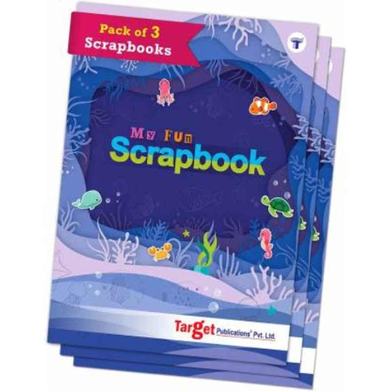 Target Publications A4 32 Pages Scrapbook (Pack of 3)