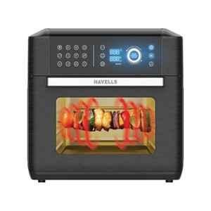 Havells Avanza 15 Litre 1700W ABS Black Multi Function Air Fryer Oven with Digital Touch Control