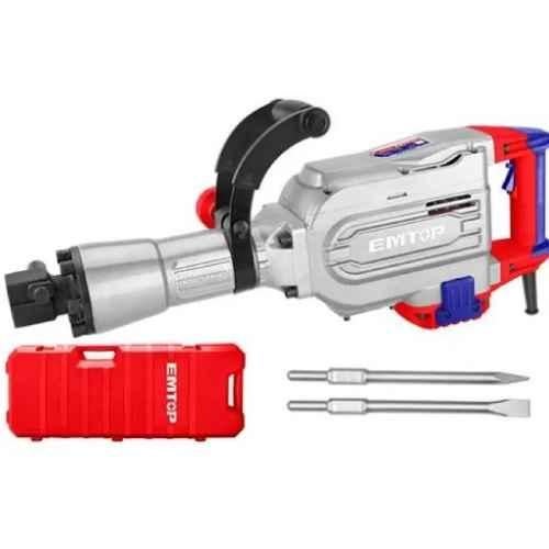 Buy EMTOP 1700W 16kg Demolition Breaker with 2 Pcs Chisels