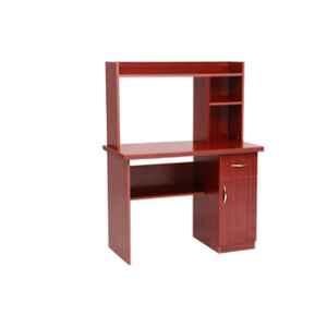 POJ Teo Engineered Wood Mahogany Study Table, POJST02019