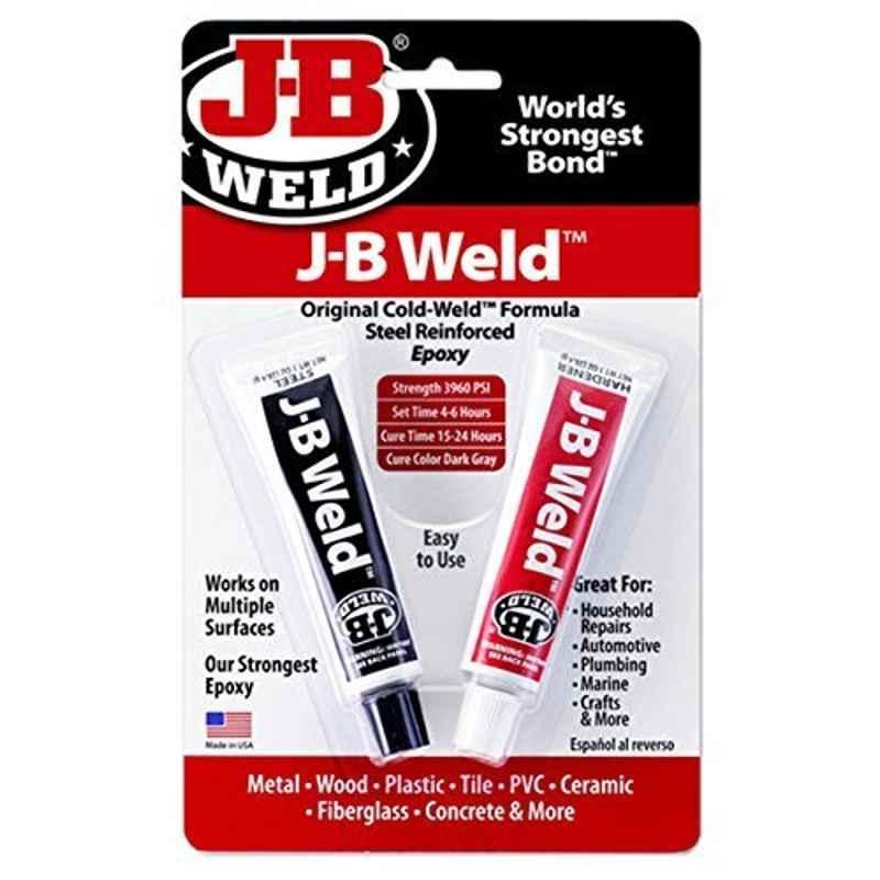 J-B Weld Steelstik 2Oz 3960psi Steel Reinforced Epoxy with Hardener, 8265S
