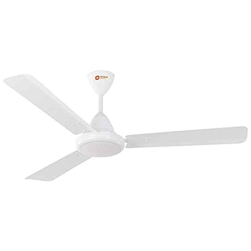 Orient Electric 30W White Ceiling Fan with Remote, Sweep: 48 inch
