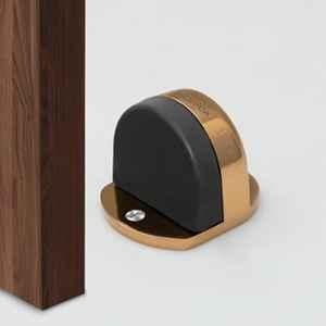 Plantex Premium Rose Gold Floor Mounted Door Buffer/Sound Dampening Rubber Buffer for Bed Room/Living Room/Kitchen/Bathroom Door/Stops for Door