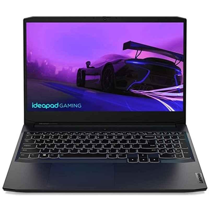 Lenovo IdeaPad Gaming 3 15ACH6 Shadow Black Laptop with AMD Ryzen 5 16GB/512GB SSD Win 11 MS Office & 15.6 inch Display, 82K201ULIN
