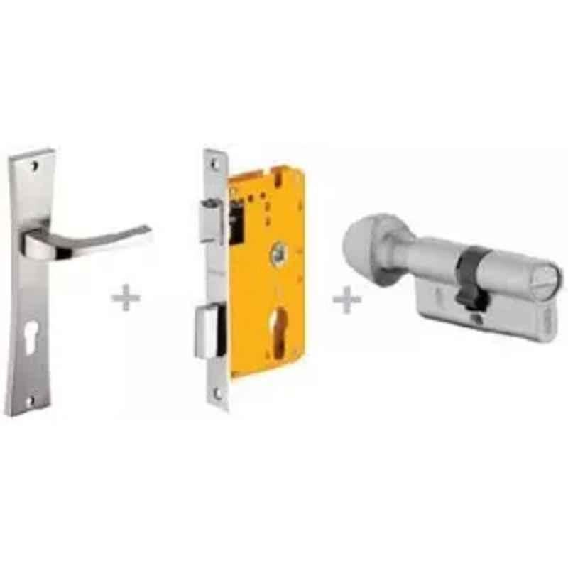 Dorset ML Series Divine 60mm Stainless Steel Patina Finish Door Handle Lock Set with Coin & Knob, ML DV