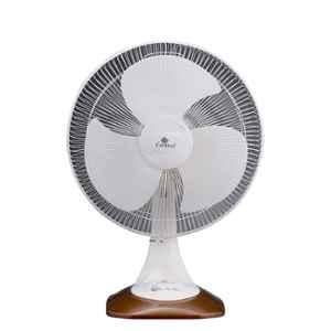 Candes Desker 80W Golden Ivory Automatic Oscillation Table Fan, Sweep: 400 mm