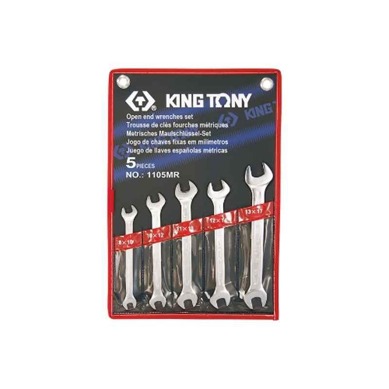 5PC.DOUBLE OPEN END WRENCH SET METRIC