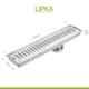 Lipka Vertical 32x4 inch Stainless Steel Shower Drain Channel, 517V