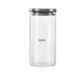 Borosil Classic 1200ml Glass Transparent Air Tight Storage Jar, ICJR0961200