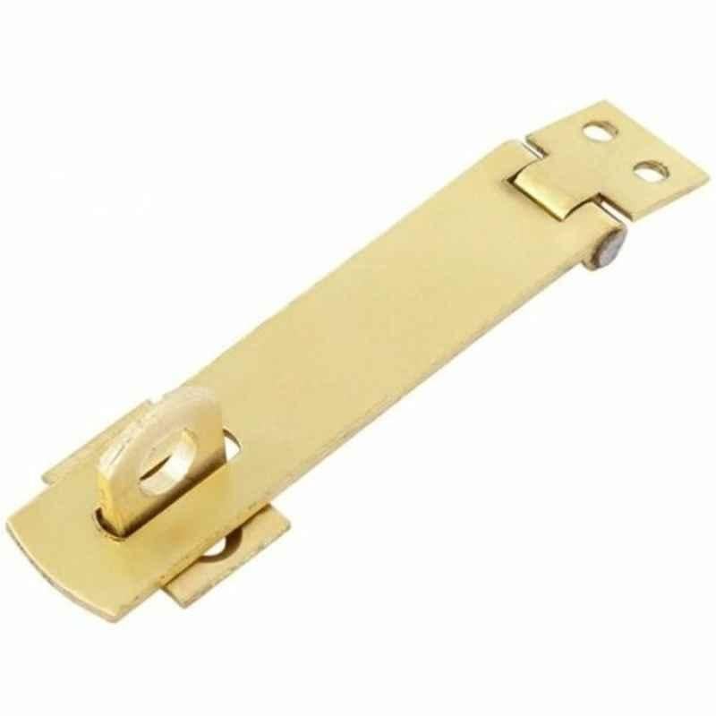 Robustline 7.5x2cm Gold Brass Hasp & Staple