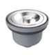 Biut 4 inch Stainless Steel 304 2-Level Sink Strainer with Stopper, KS-SC2