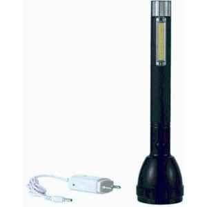 DP 5+3W 12cm Black Super Ultra High Power LED Rechargeable Torch, DP-2080