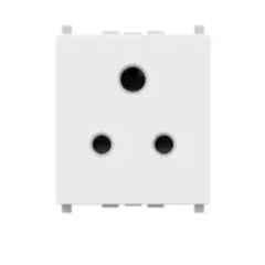 Schneider Electric 6A 3 Pin Socket Outlet with Shutter, IN8426UNS