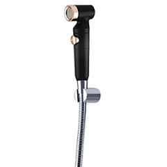 10X HF-9432 ABS Black Gold Health Faucet with Tube & Hook
