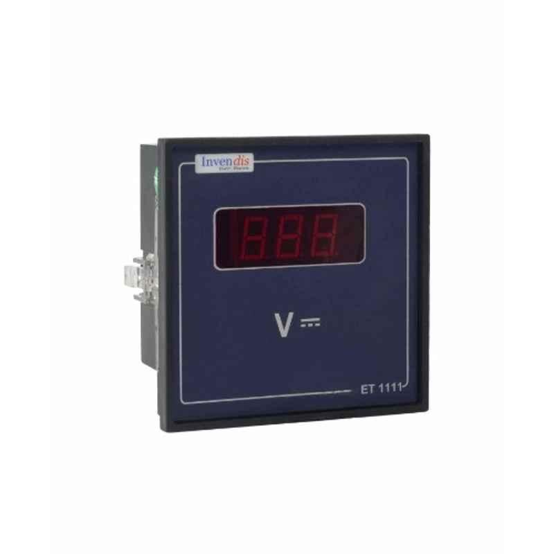 Invendis ET-1111 100V DC Voltmeter