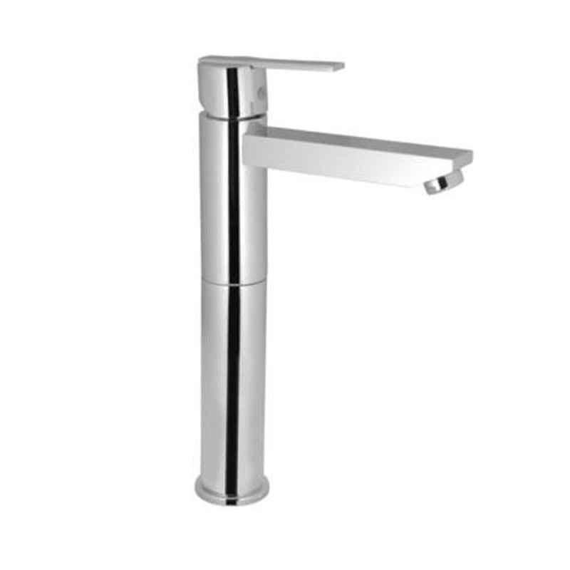 Jaquar Fonte 150mm Chrome Single Lever Tall Boy without Popup Waste, FON-CHR-40005B