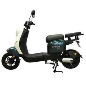 Green Mario 25kmph 250W 48V Black Electric Scooter for Adults, Running Range: 60km in 1 Charge, GU-059