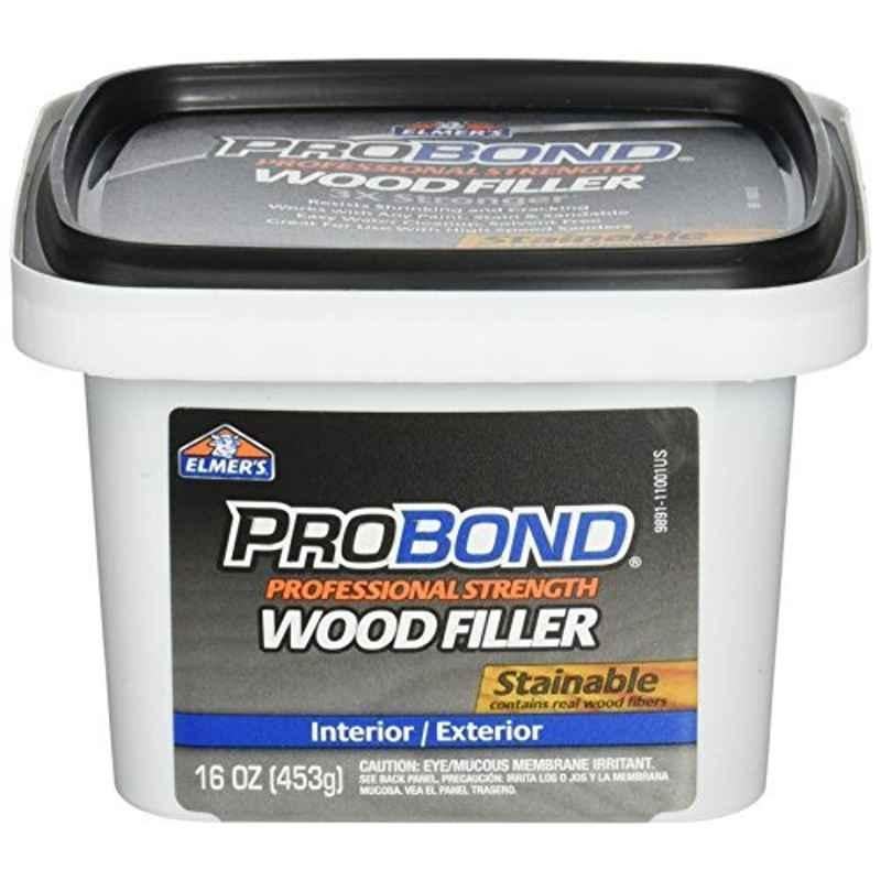 Elmers 16oz Brown Stainable Wood Filler, P9891