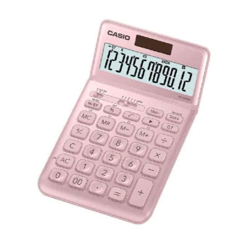 Casio JW-200SC-PK Pink 12 Digit Compact Desk Type Calculator