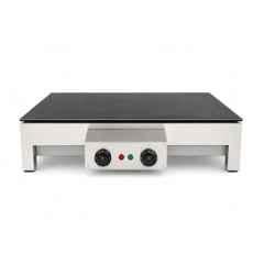 Vinayak Machines 15x30 inch 4000W Stainless Steel Dosa Bhatti with 10mm Thickness Mild Steel Tawa