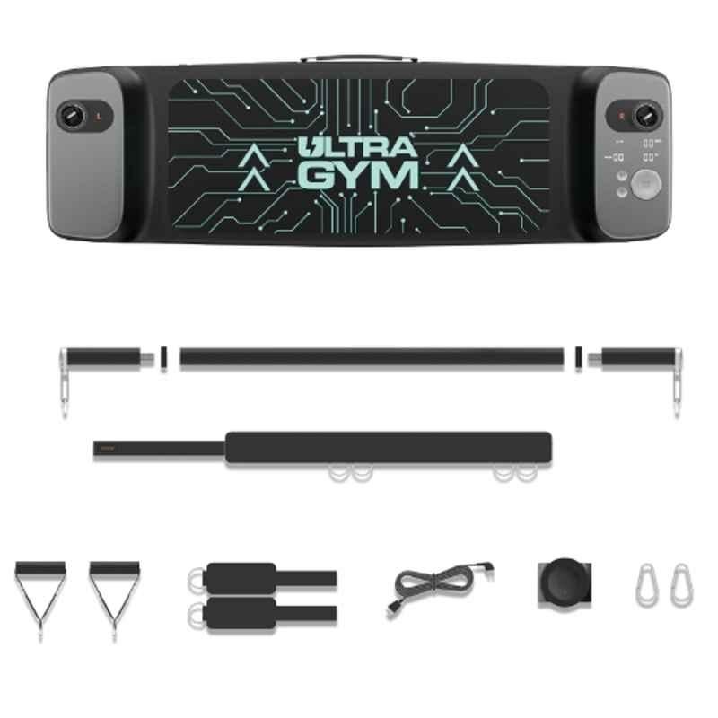 Portl Ultragym 70kg ABS & Alloy Steel Compact Multipurpose Fitness Smart Home Gym Equipment for Strength Training & Full Body Workout