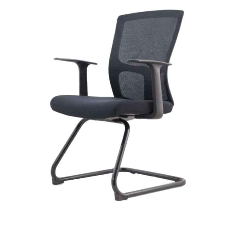 Smart Office Furniture Black PP Back Frame Office Chair with PP Fixed Armrest, SMOF-183C