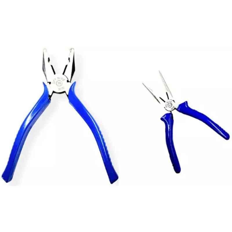 Sky Blue 2 Pcs 7.8 inch Groove Plier Combo, SBE_PLIER COMBO_287