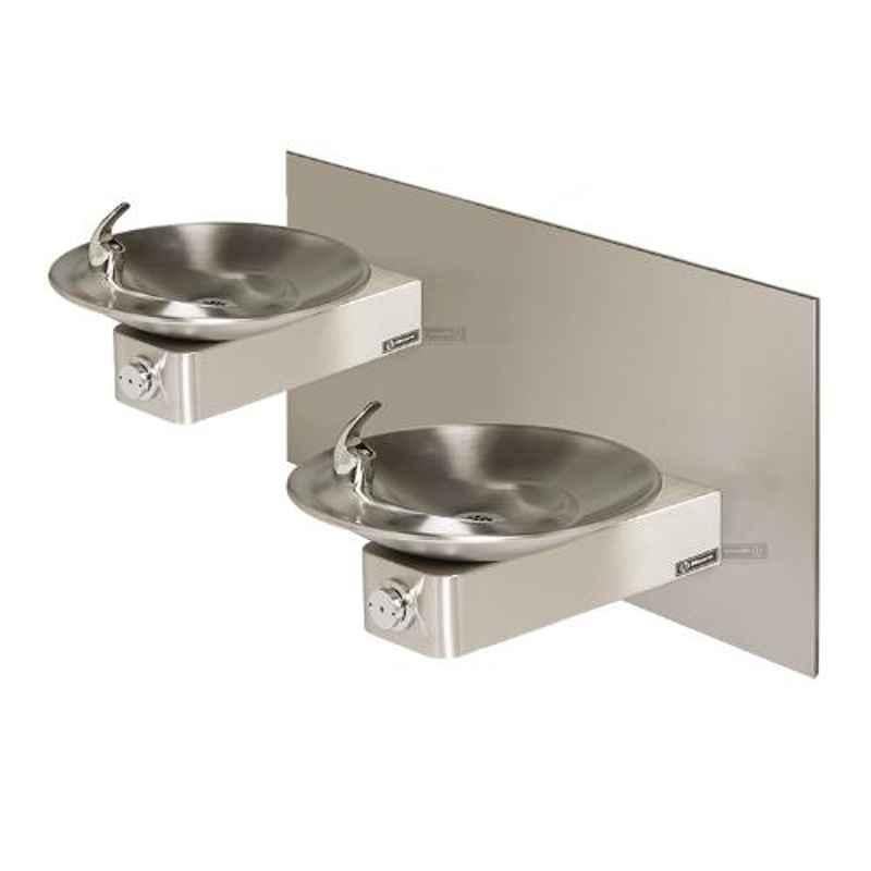 Haws 1011 Stainless Steel Barrier Free Dual Wall Mount Fountain