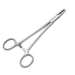 Forgesy GSS07 10 inch Stainless Steel Silver Mayo Hegar Needle Holder Forcep