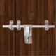 Atom WZA006 12 Inch Chrome Plated Silver Satin Finish Zinc Aldrop