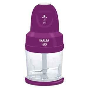 Inalsa Joy 250W 850ml White & Purple Copper Motor Electric Chopper with 1.3m Cord