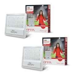 Murphy Optix 100W 6500K Aluminium Cool White LED Flood Light for Outdoor (Pack of 2)