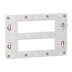 Schneider Electric Unica Pure 2x6 Module White Fixing Frame, UNPGP12M