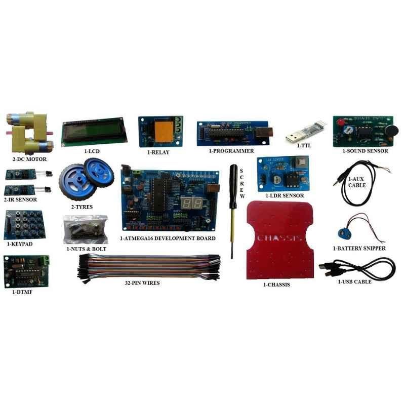 Embeddinator AVR ATMEGA16/32 Advance Microcontroller Development DIY Kit