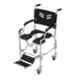 Frido Go 36.5x20.7x40.2 inch Assistant Propelled Foldable & Waterproof Bathroom Wheelchair, FS168A