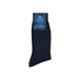 Marc Benzer Full Length Navy Blue Polycotton Socks for Men, 1026-00N