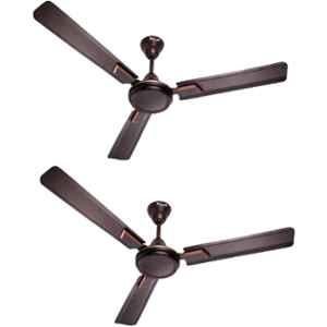 Modi Advance Deco 50W 405rpm Copper Winding Smoke Brown Ceiling Fan with 2 Years Warranty, Sweep: 1200 mm (Pack of 2)