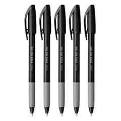 PENAC Stick Plastic Black Ball Pen, BA3401-06FPO5 (Pack of 5)