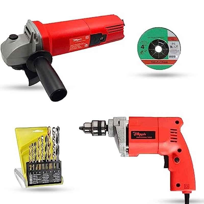 Drill and best sale angle grinder combo