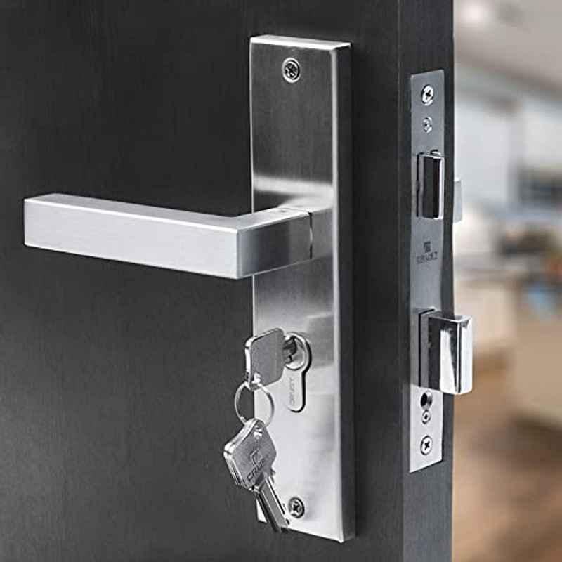 Voltizi Beko 8 inch Stainless Steel 304 Antique Finish CYS Plate Mortise Door Lock Handle Set