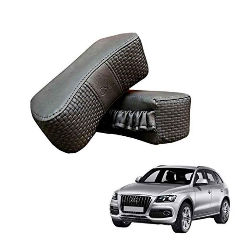 Kozdiko 2 Pcs Memory Foam Grey Luxurious Neck Rest Cushion Pillow Set for Audi Q5