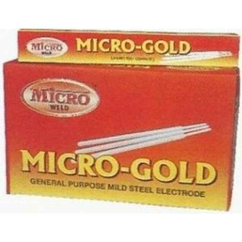 Microweld Micro Gold 4x450mm Mild Steel Welding Electrode