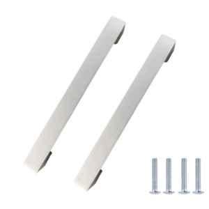 Atom PHS05 10 inch Silver Satin Finish Stainless Steel Pull Handle (Pack of 2)