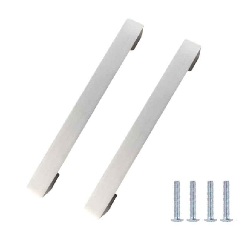 Atom PHS05 10 inch Silver Satin Finish Stainless Steel Pull Handle (Pack of 2)